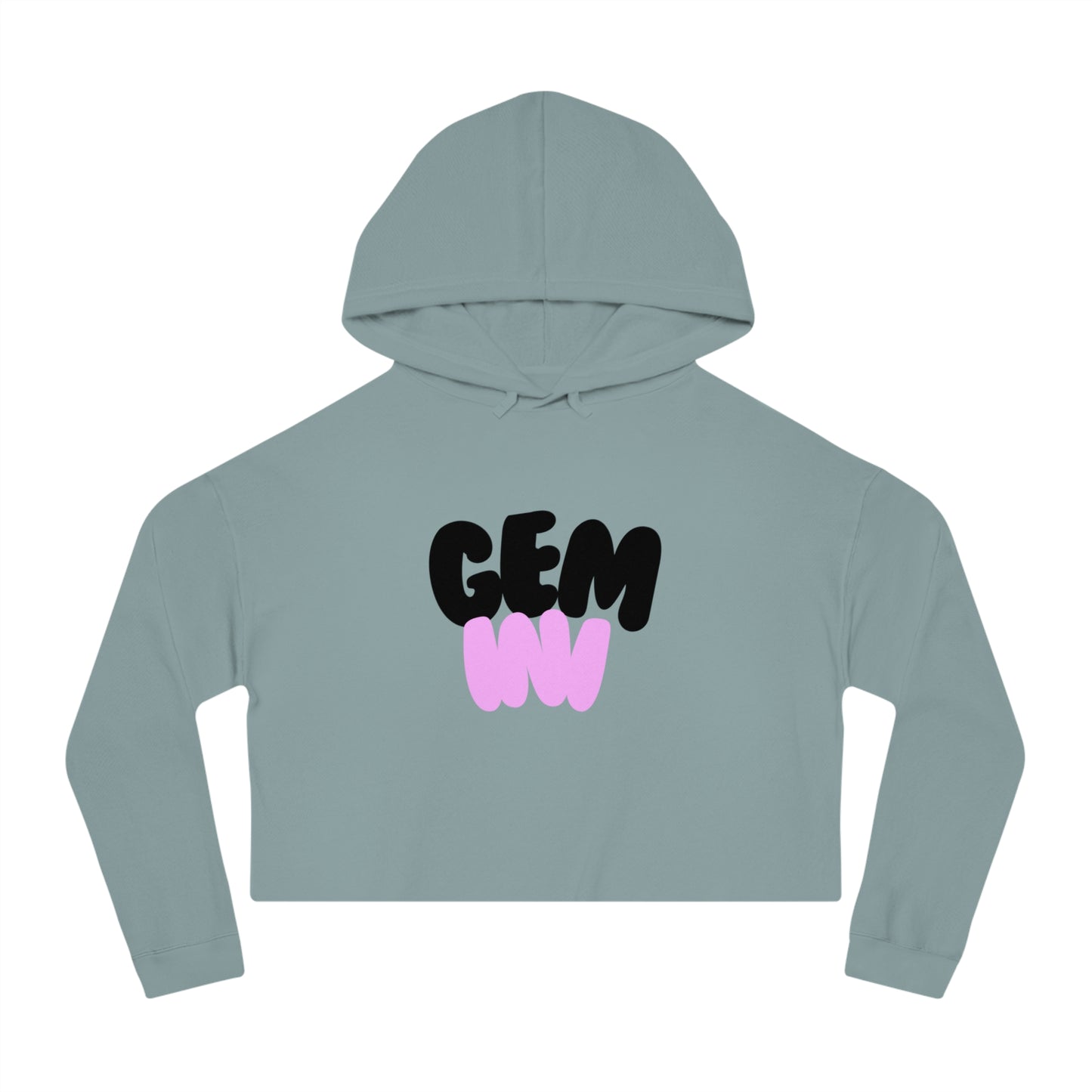 Women’s Cropped Hooded Sweatshirt- Gemini