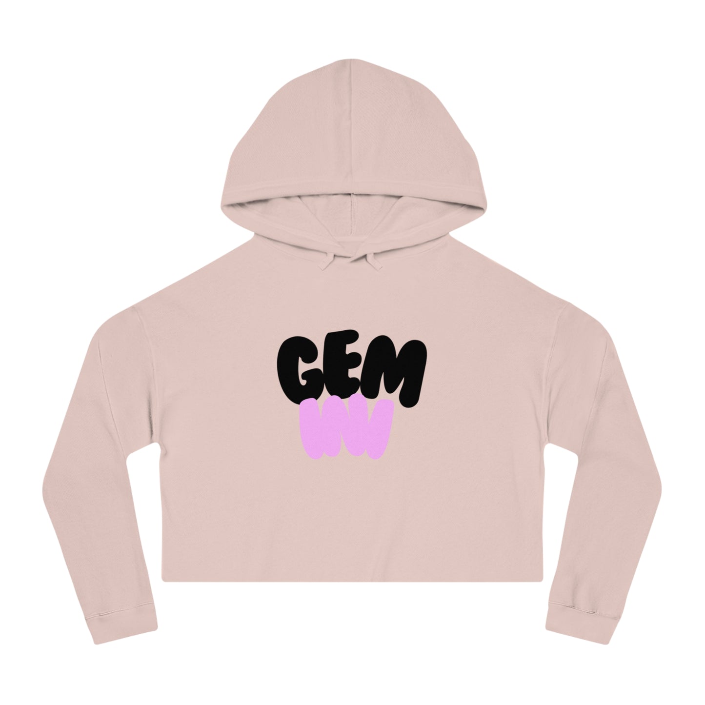 Women’s Cropped Hooded Sweatshirt- Gemini