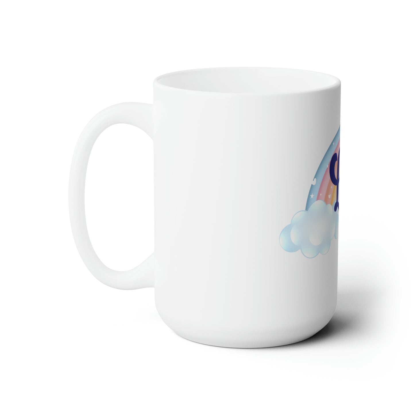 Leo Ceramic Rainbow Mug 15oz