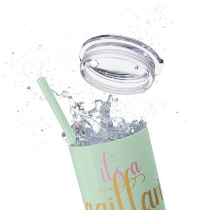 Skinny Tumbler with Straw, 20oz | Sagittarius