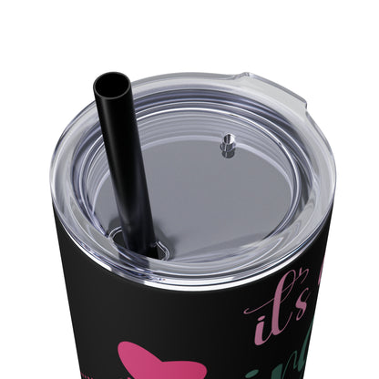 Skinny Tumbler with Straw, 20oz | Virgo