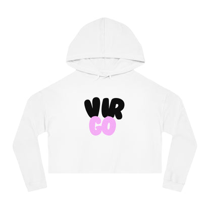 Women’s Cropped Hooded Sweatshirt- Virgo