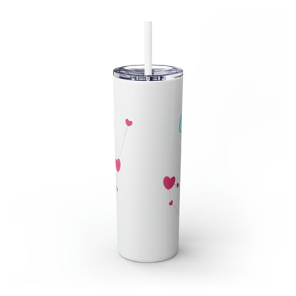 Skinny Tumbler with Straw, 20oz | Capricorn