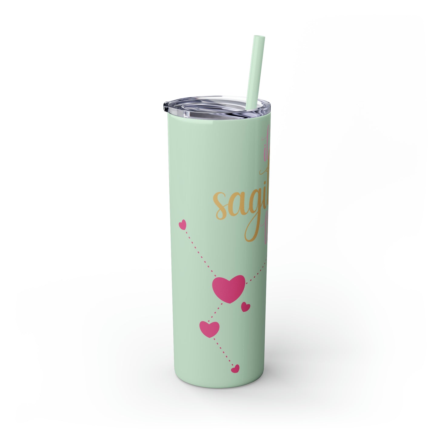 Skinny Tumbler with Straw, 20oz | Sagittarius