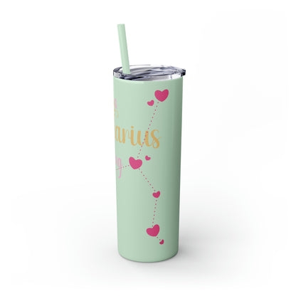 Skinny Tumbler with Straw, 20oz | Sagittarius