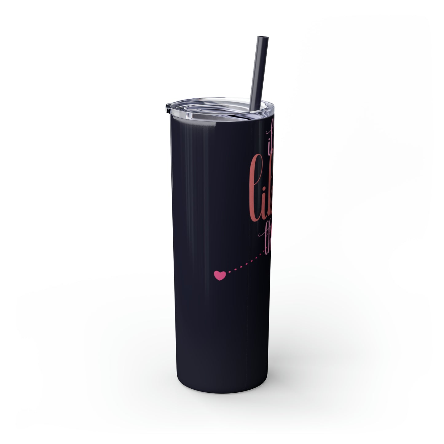 Skinny Tumbler with Straw, 20oz | Libra