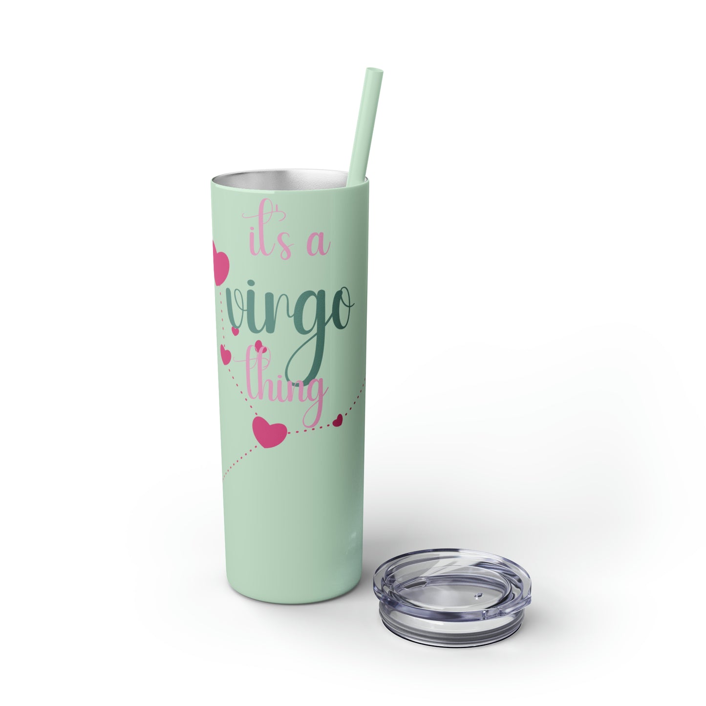 Skinny Tumbler with Straw, 20oz | Virgo