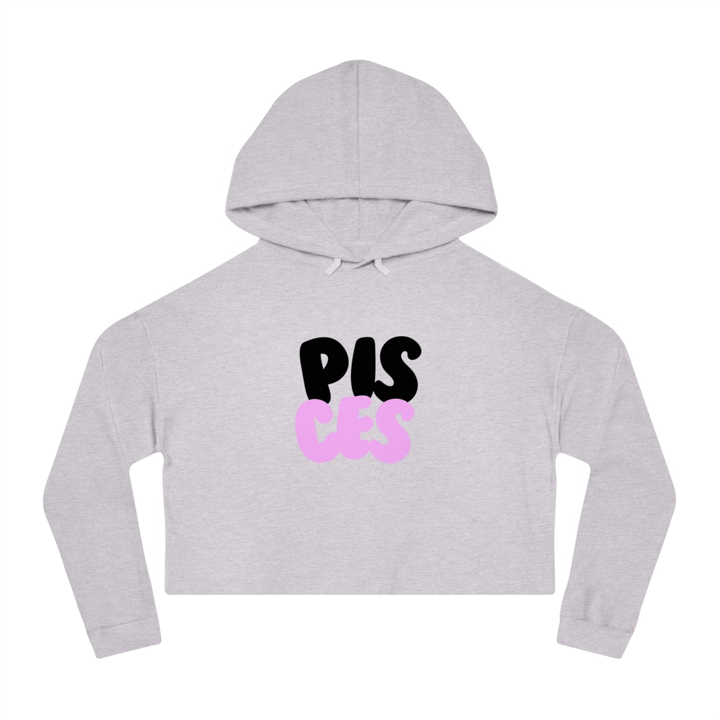 Women’s Cropped Hooded Sweatshirt- Pisces