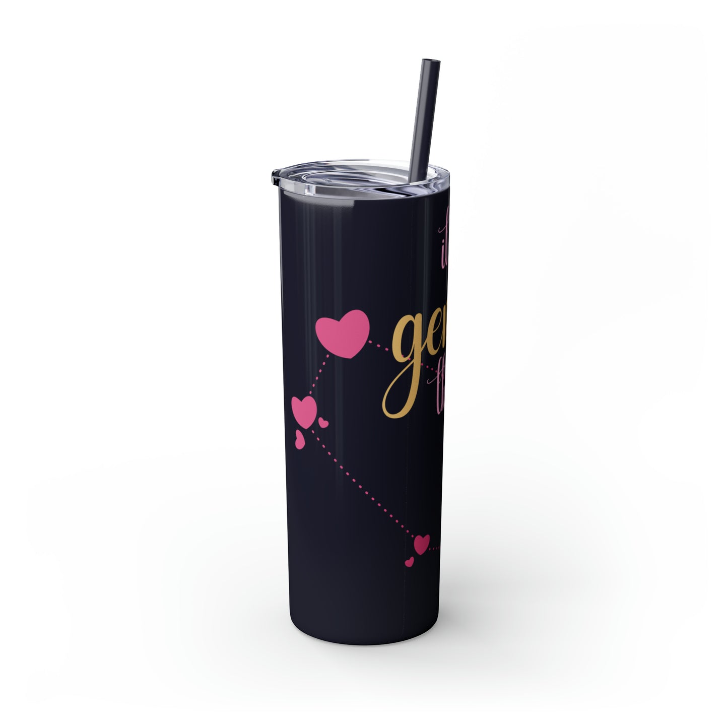 Skinny Tumbler with Straw, 20oz | Gemini