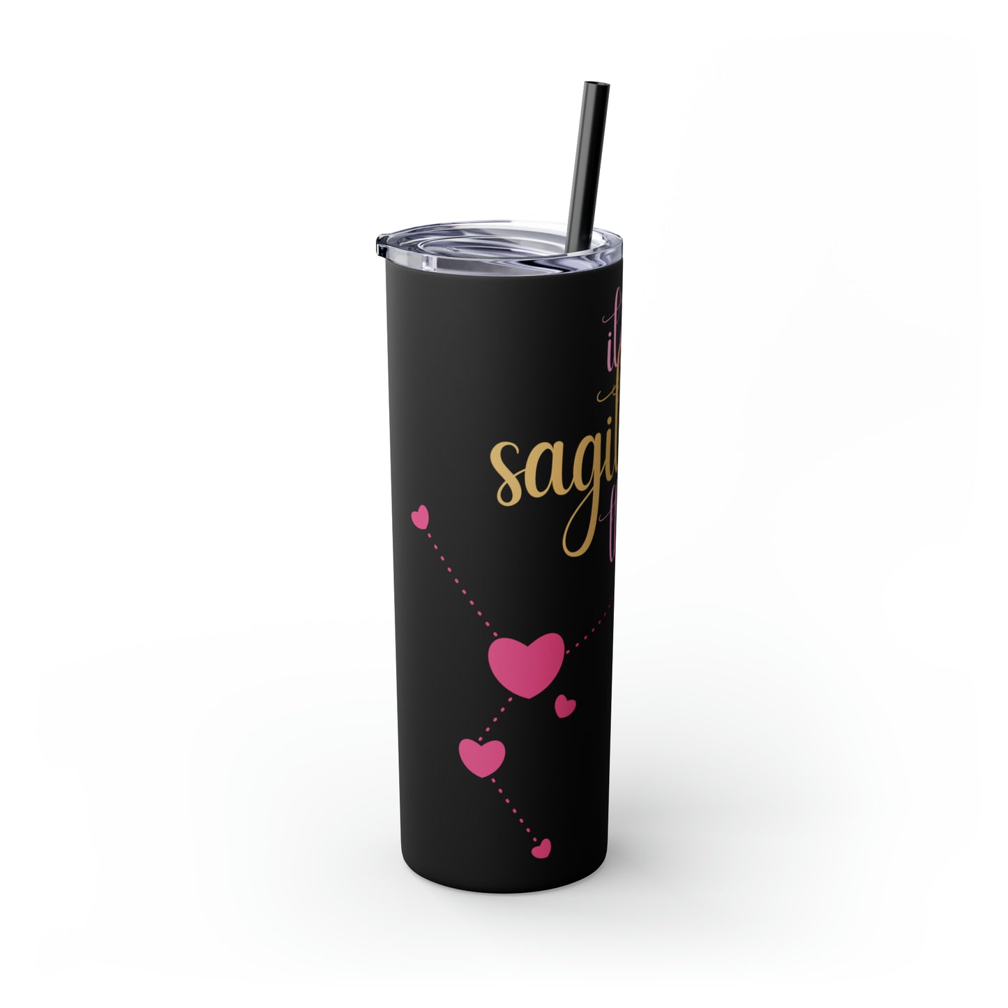 Skinny Tumbler with Straw, 20oz | Sagittarius