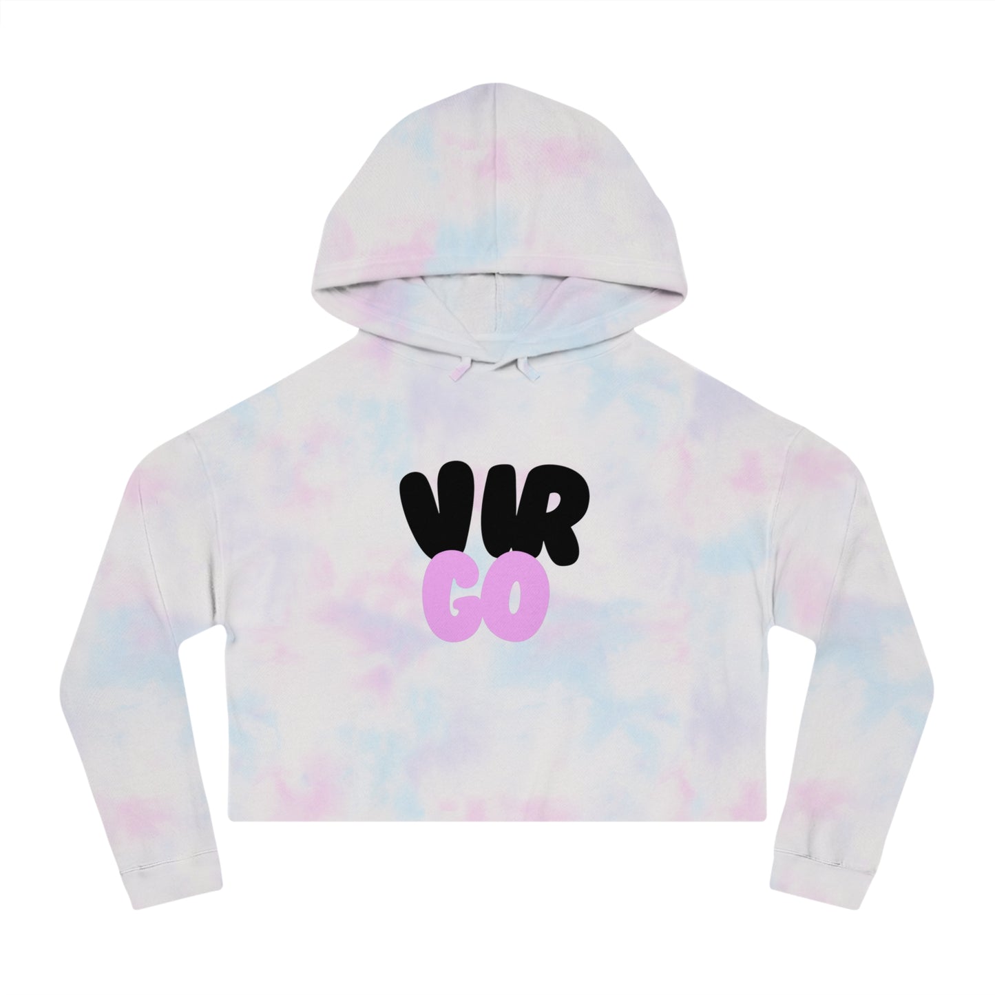 Women’s Cropped Hooded Sweatshirt- Virgo