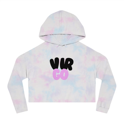 Women’s Cropped Hooded Sweatshirt- Virgo