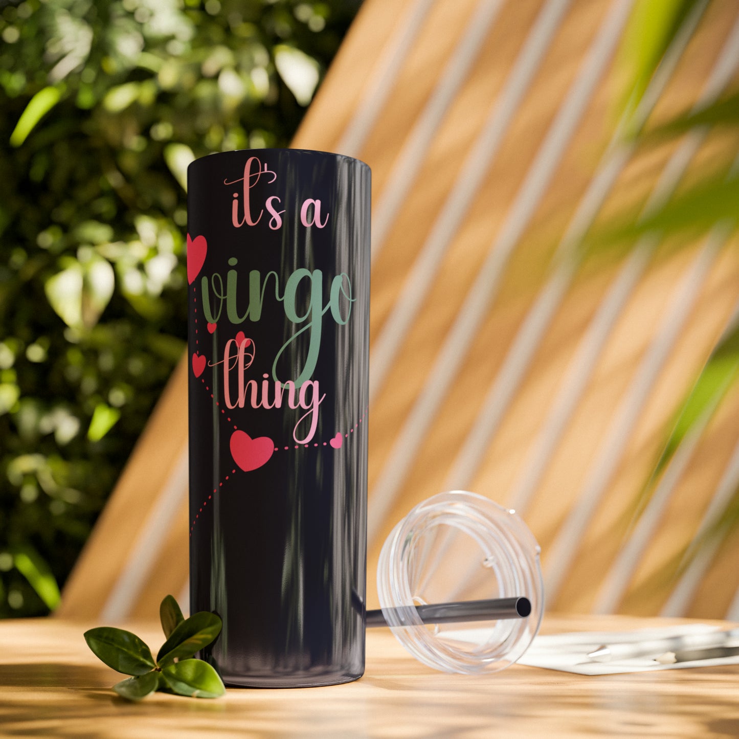 Skinny Tumbler with Straw, 20oz | Virgo