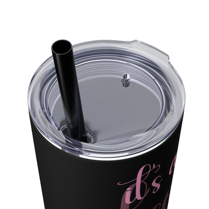 Skinny Tumbler with Straw, 20oz | Leo