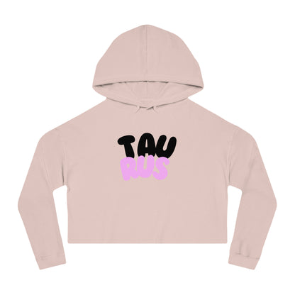 Women’s Cropped Hooded Sweatshirt- Taurus