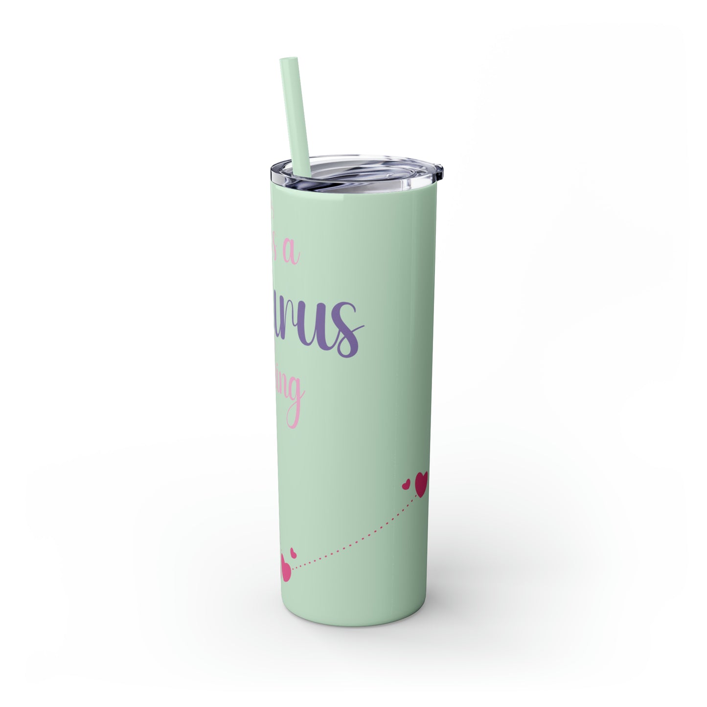 Skinny Tumbler with Straw, 20oz | Taurus