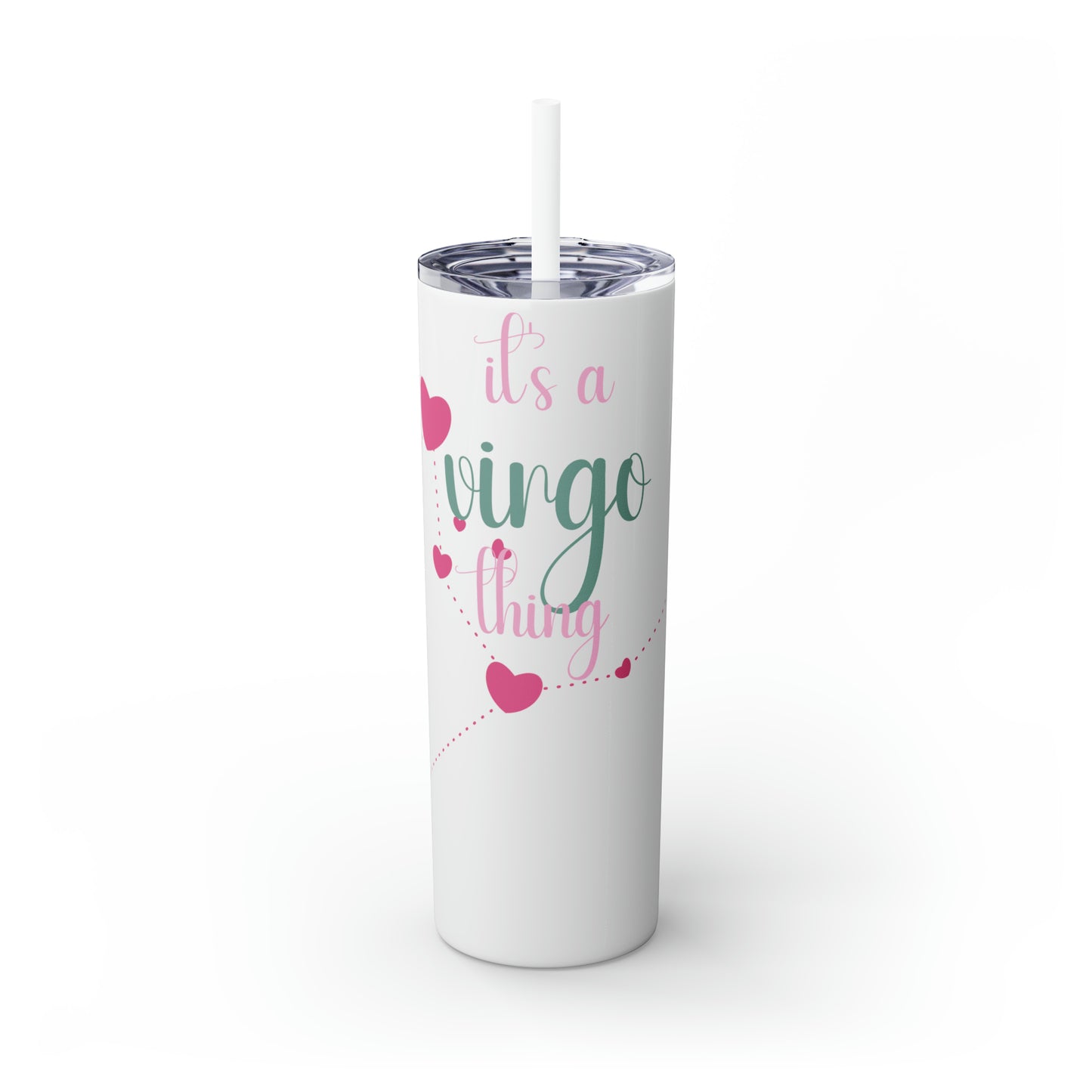 Skinny Tumbler with Straw, 20oz | Virgo