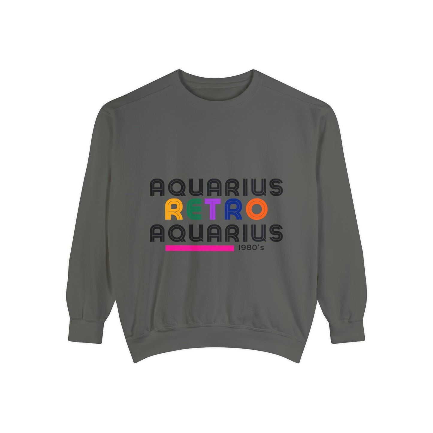 Crew Neck Sweatshirt- Aquarius