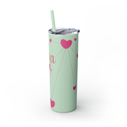 Skinny Tumbler with Straw, 20oz | Libra