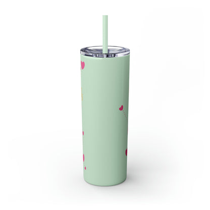 Skinny Tumbler with Straw, 20oz | Sagittarius