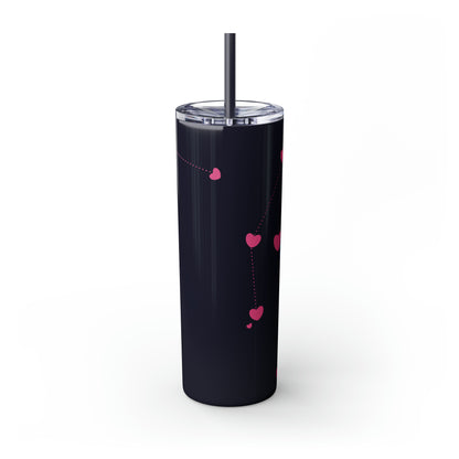 Skinny Tumbler with Straw, 20oz | Aquarius