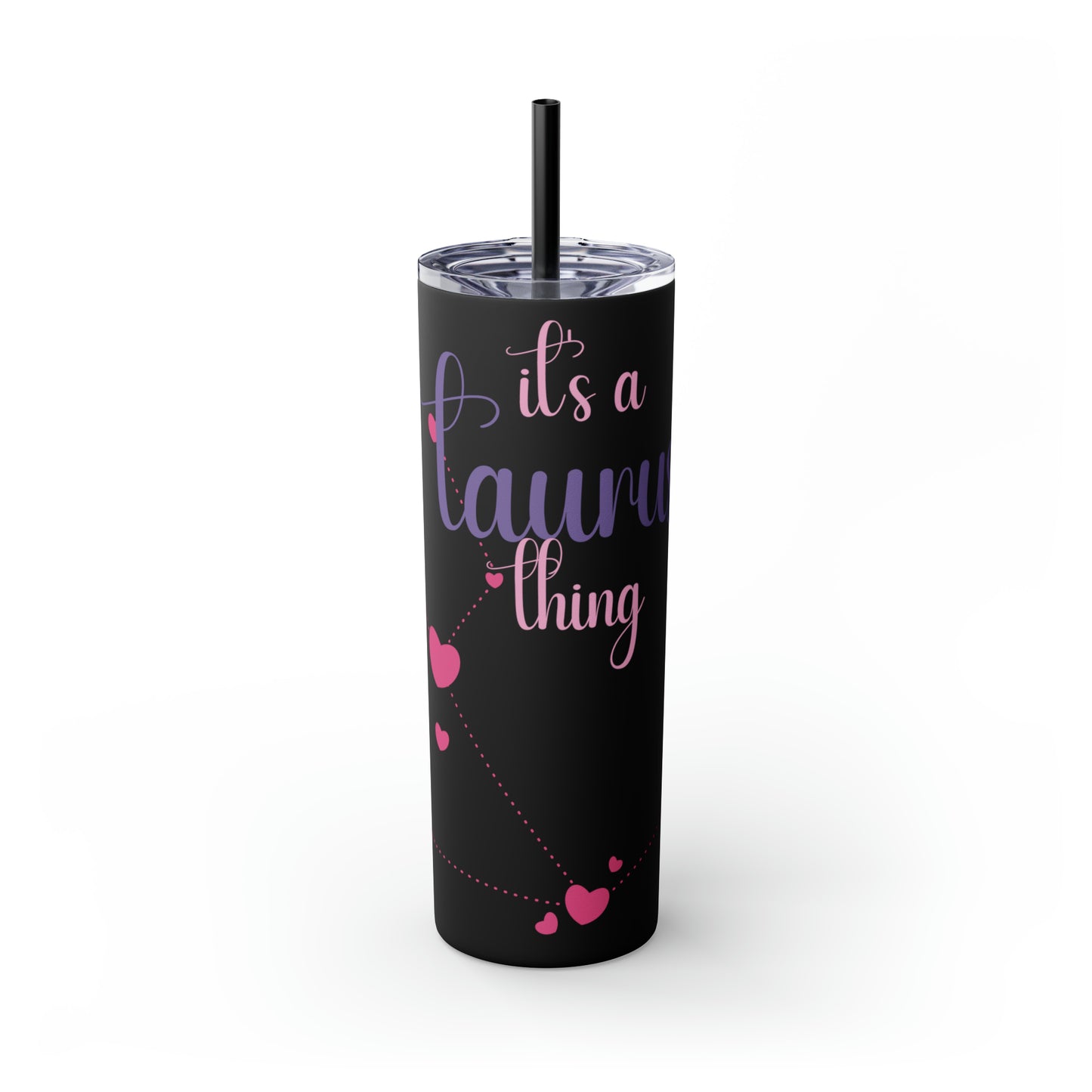 Skinny Tumbler with Straw, 20oz | Taurus