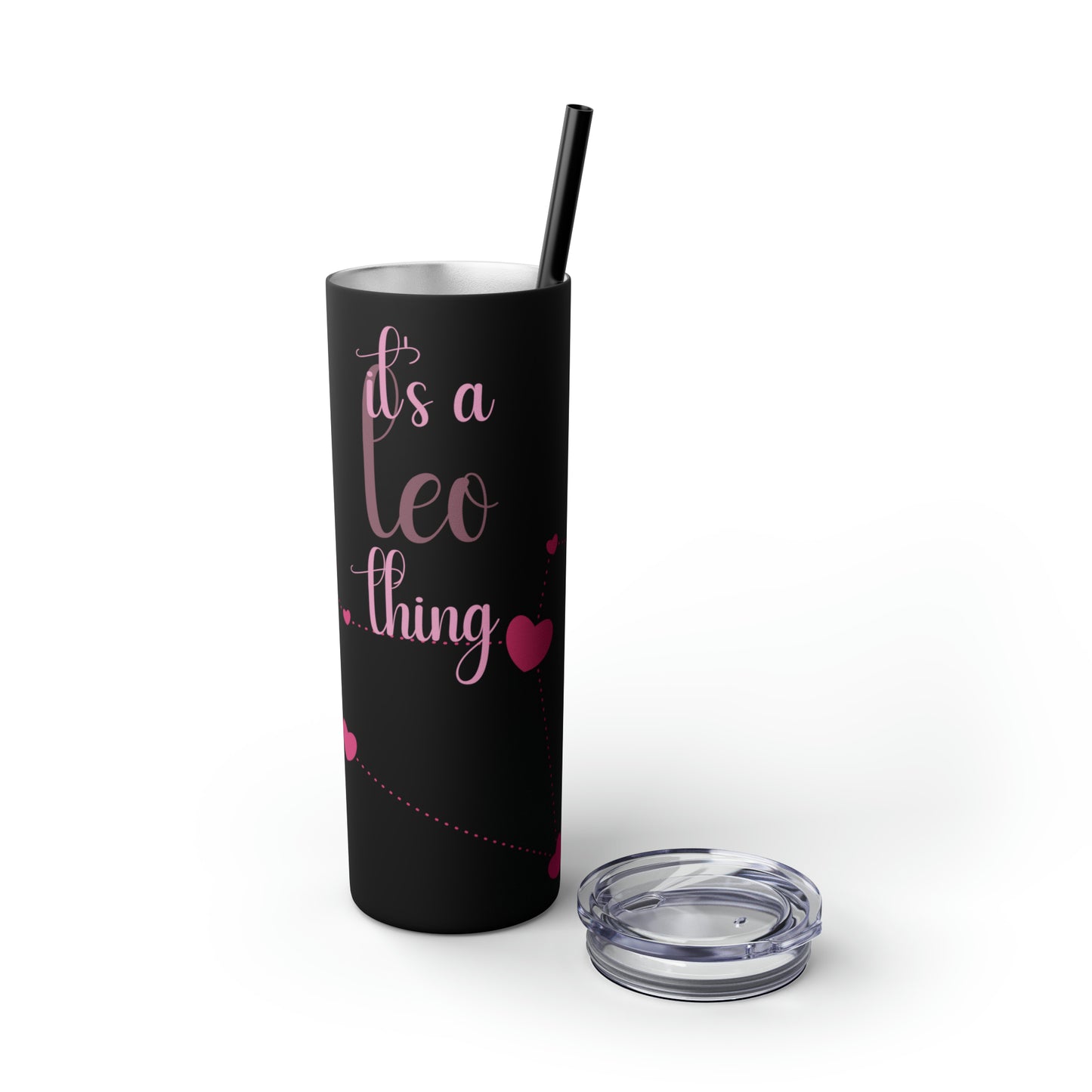 Skinny Tumbler with Straw, 20oz | Leo