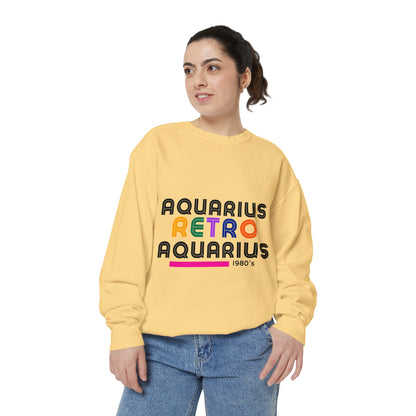 Crew Neck Sweatshirt- Aquarius