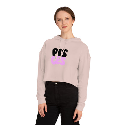 Women’s Cropped Hooded Sweatshirt- Pisces