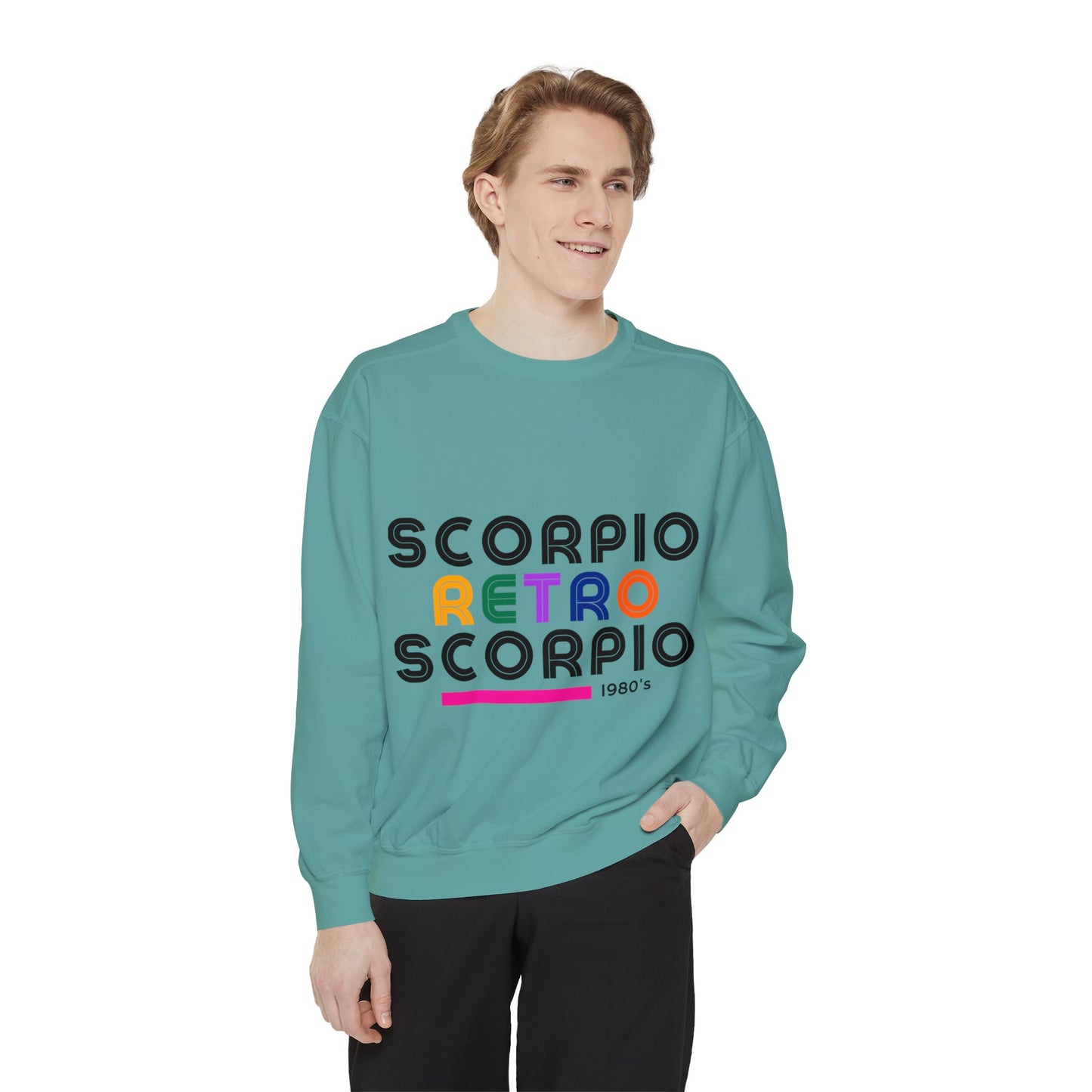 Crew Neck Sweatshirt- Scorpio