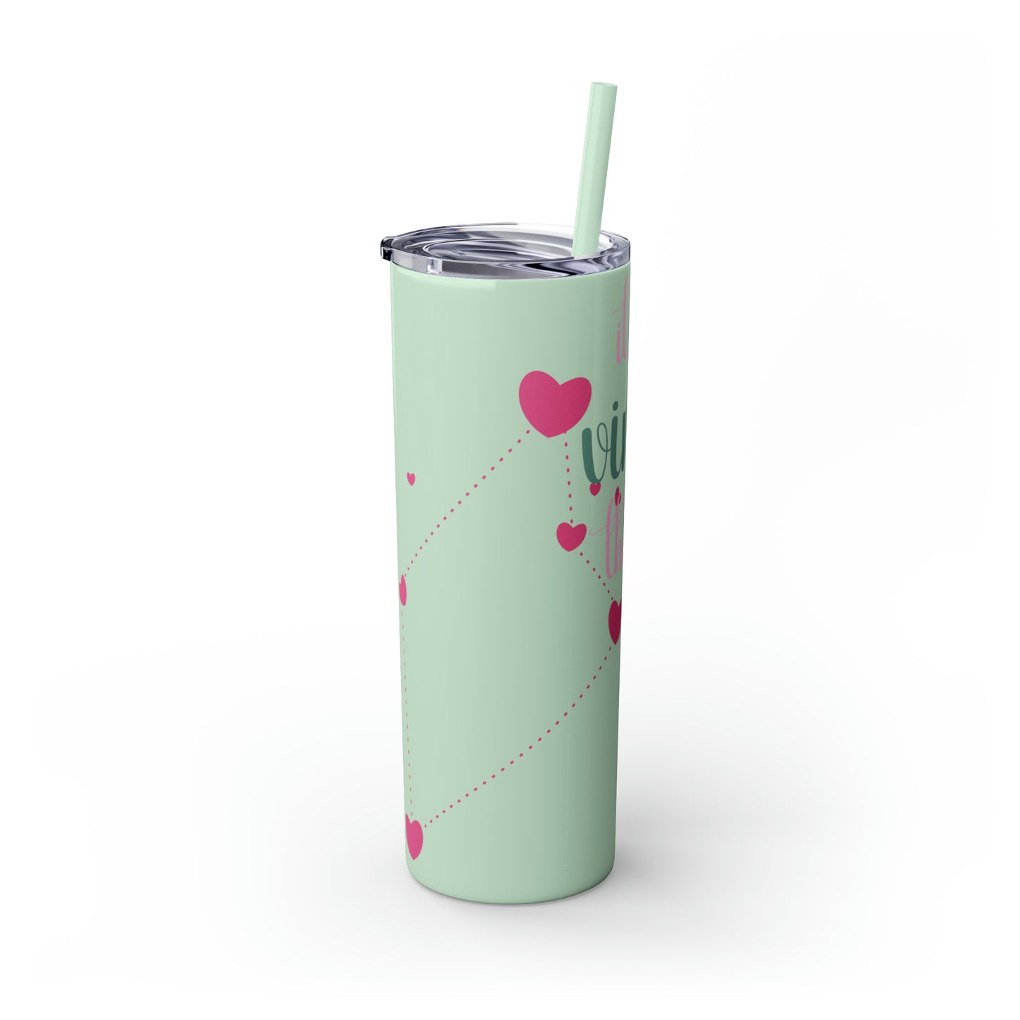 Skinny Tumbler with Straw, 20oz | Virgo