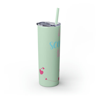 Skinny Tumbler with Straw, 20oz | Scorpio