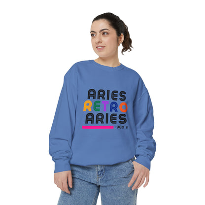 Crew Neck Sweatshirt- Aries