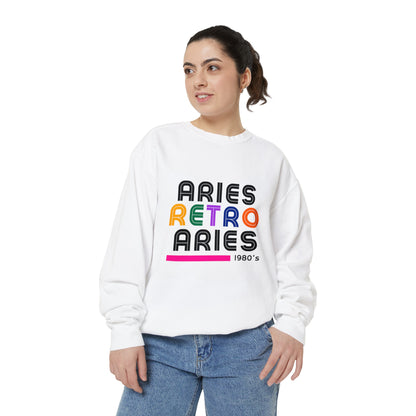 Crew Neck Sweatshirt- Aries