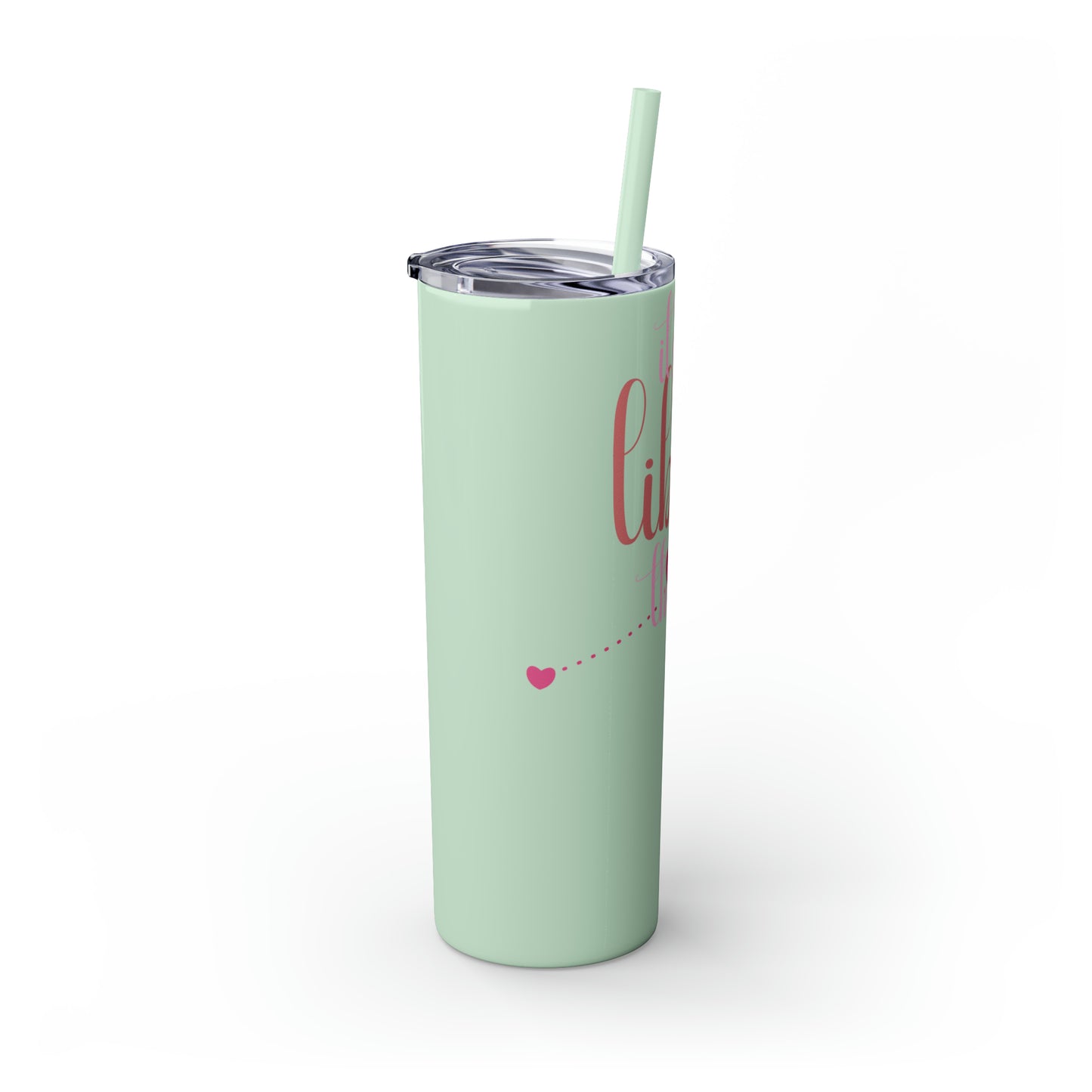 Skinny Tumbler with Straw, 20oz | Libra