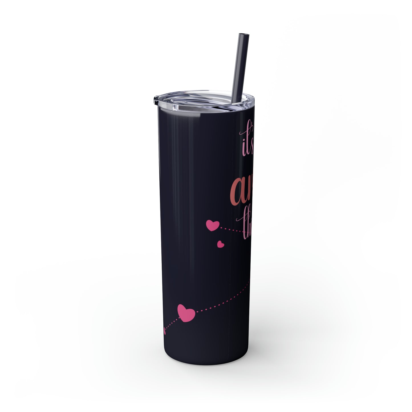 Skinny Tumbler with Straw, 20oz | Aries