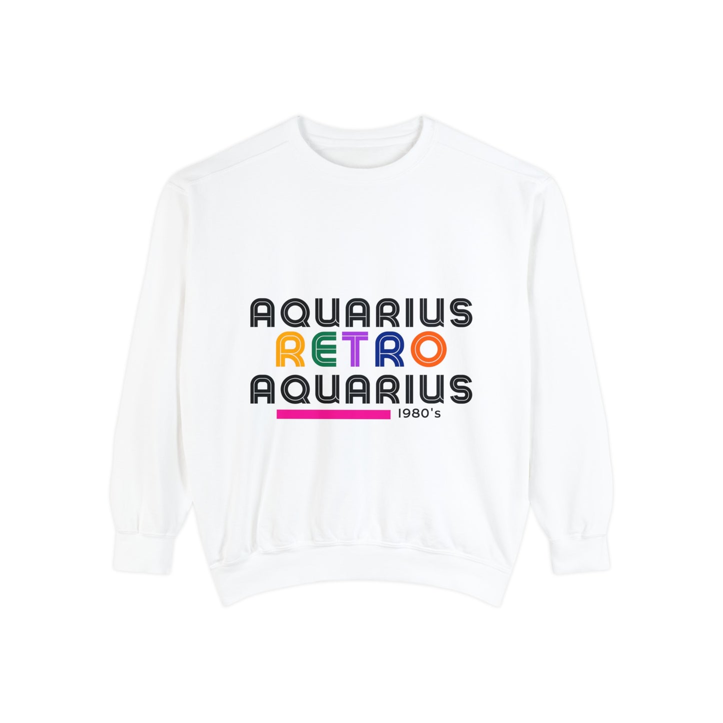 Crew Neck Sweatshirt- Aquarius