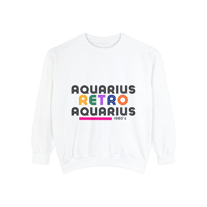 Crew Neck Sweatshirt- Aquarius