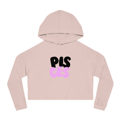 Women’s Cropped Hooded Sweatshirt- Pisces