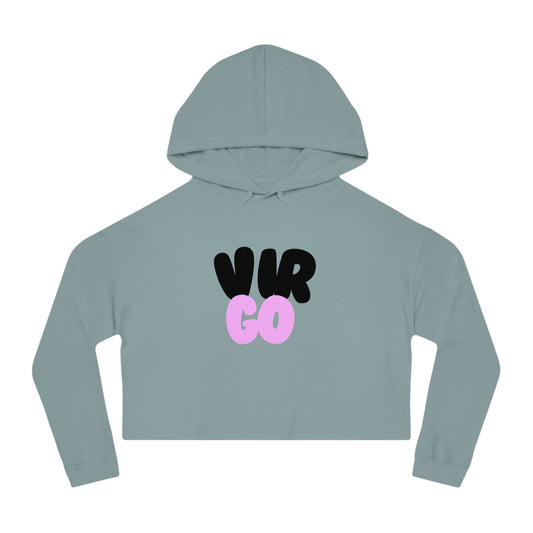 Women’s Cropped Hooded Sweatshirt- Virgo