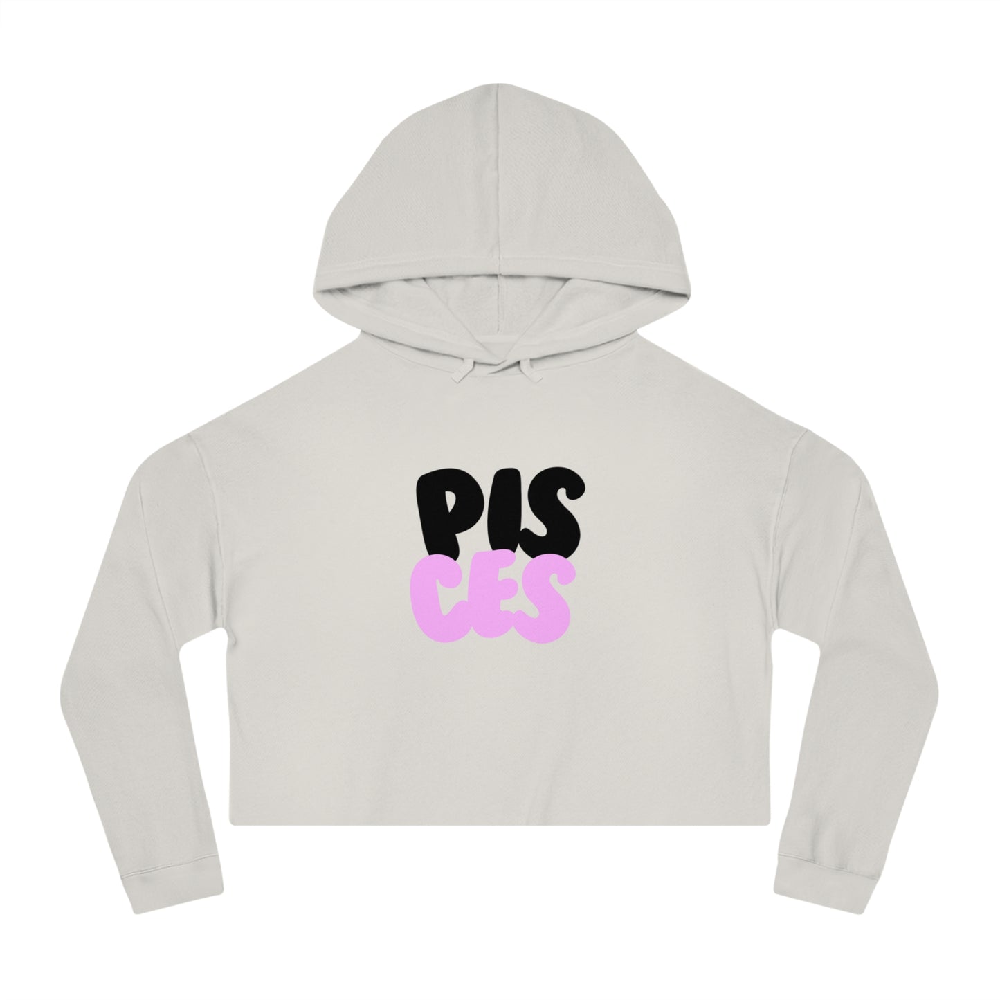 Women’s Cropped Hooded Sweatshirt- Pisces