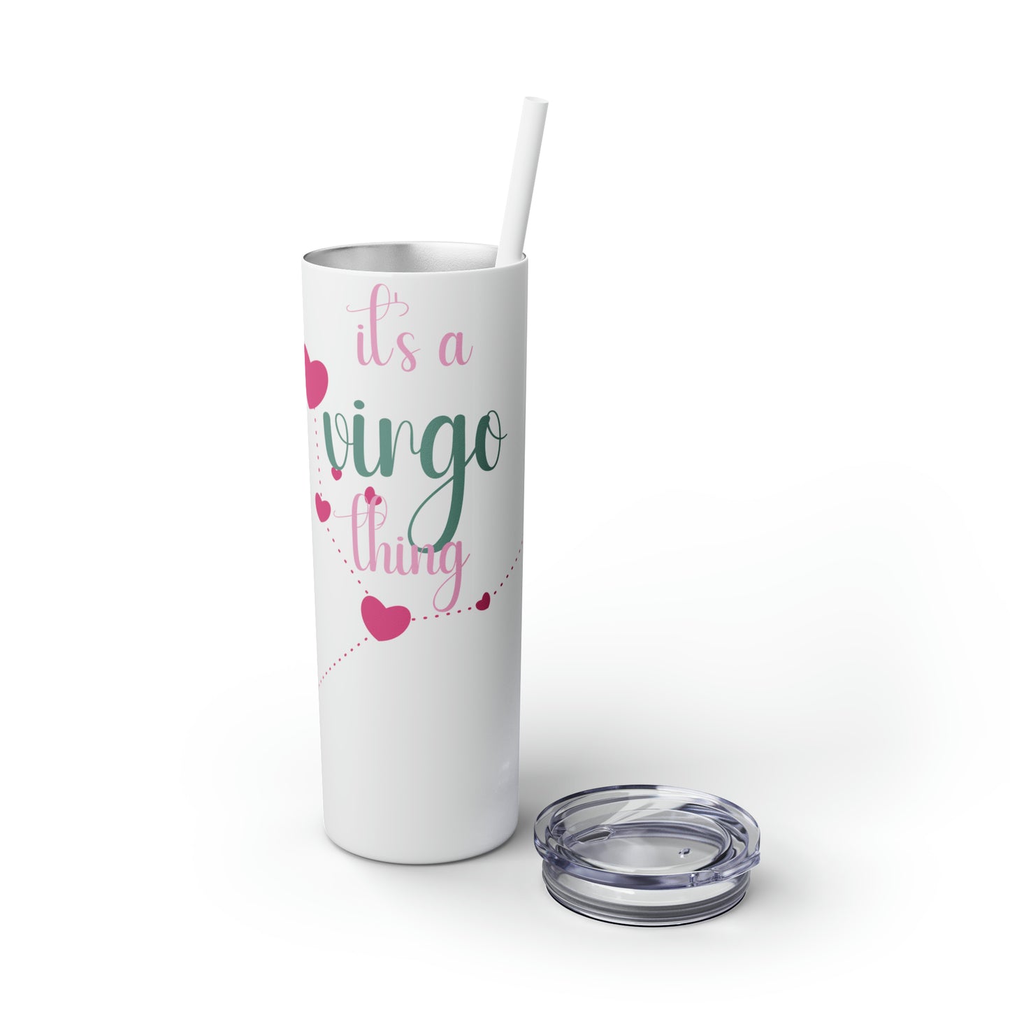 Skinny Tumbler with Straw, 20oz | Virgo