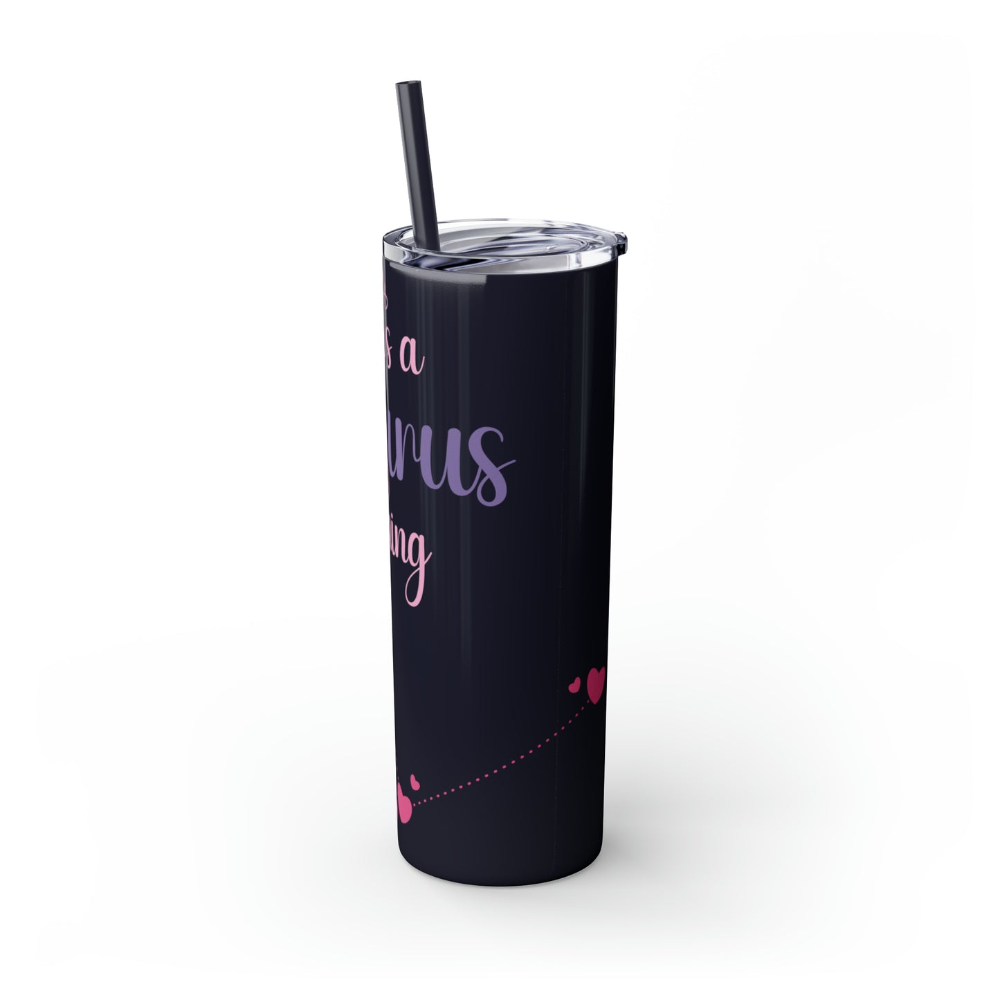 Skinny Tumbler with Straw, 20oz | Taurus