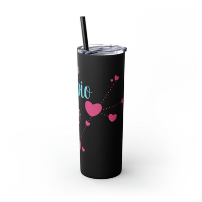 Skinny Tumbler with Straw, 20oz | Scorpio