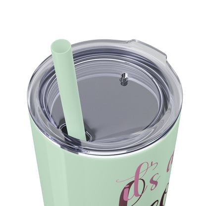 Skinny Tumbler with Straw, 20oz | Leo