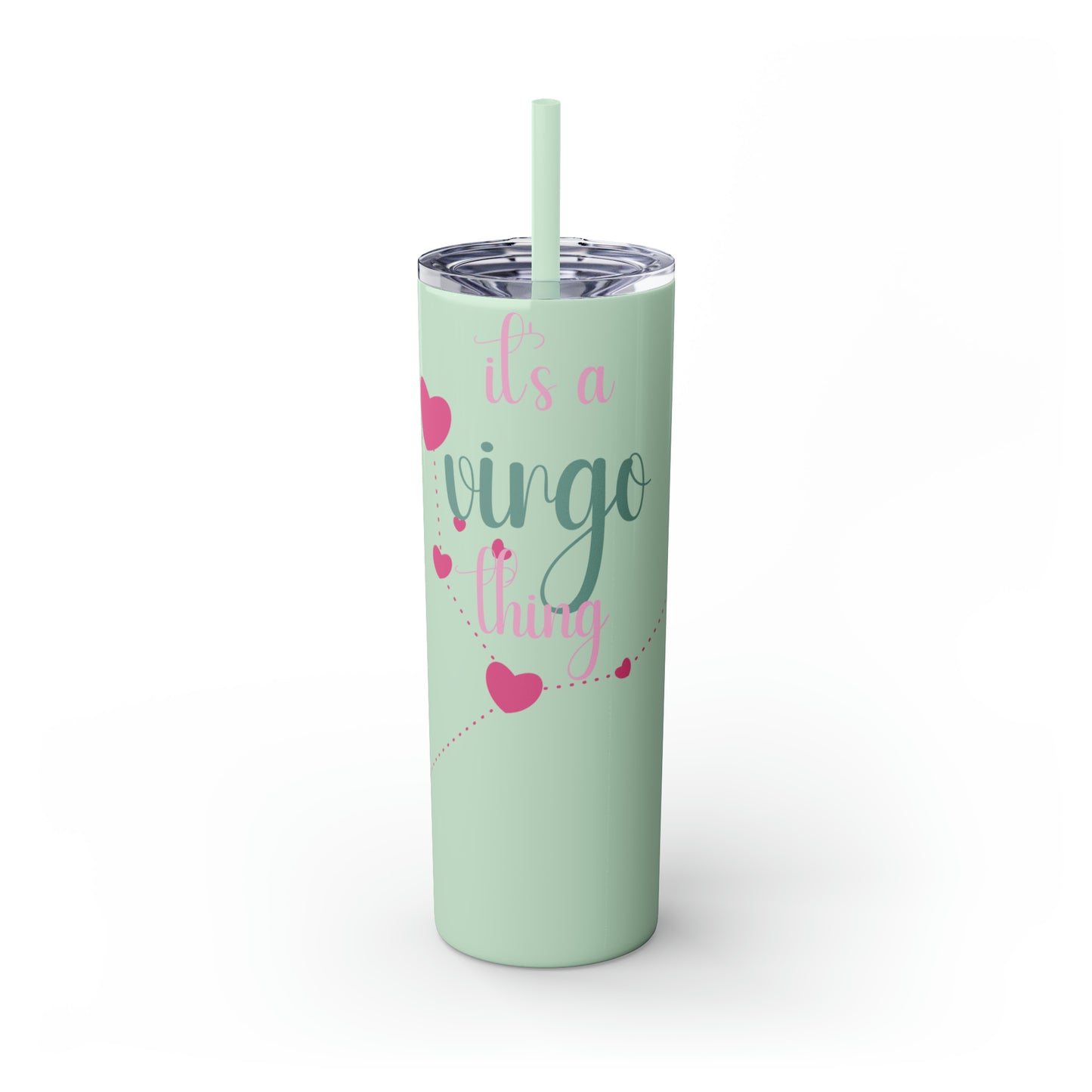 Skinny Tumbler with Straw, 20oz | Virgo