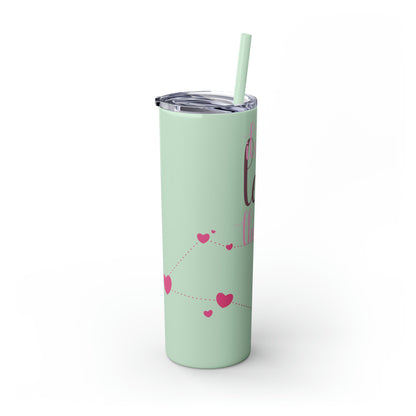 Skinny Tumbler with Straw, 20oz | Leo