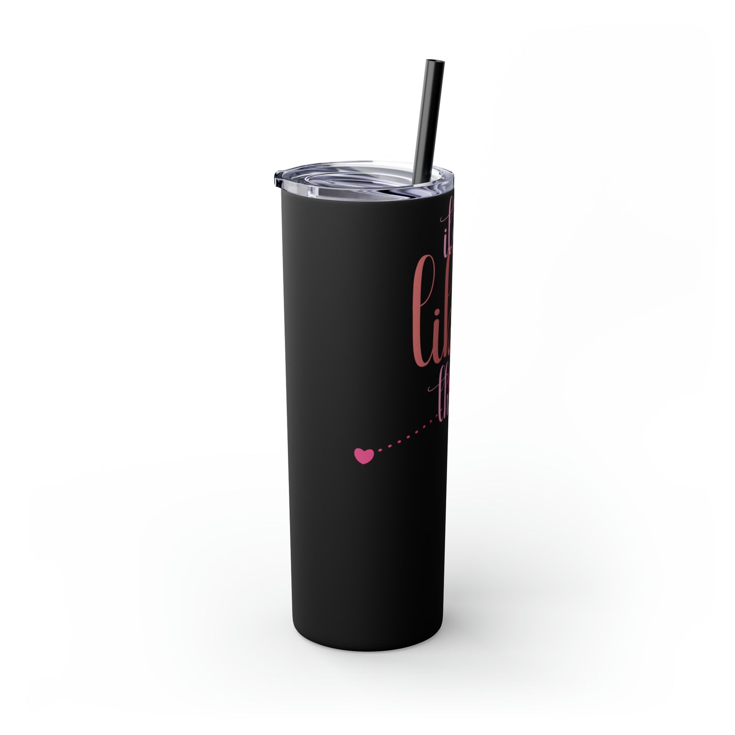 Skinny Tumbler with Straw, 20oz | Libra