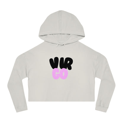 Women’s Cropped Hooded Sweatshirt- Virgo