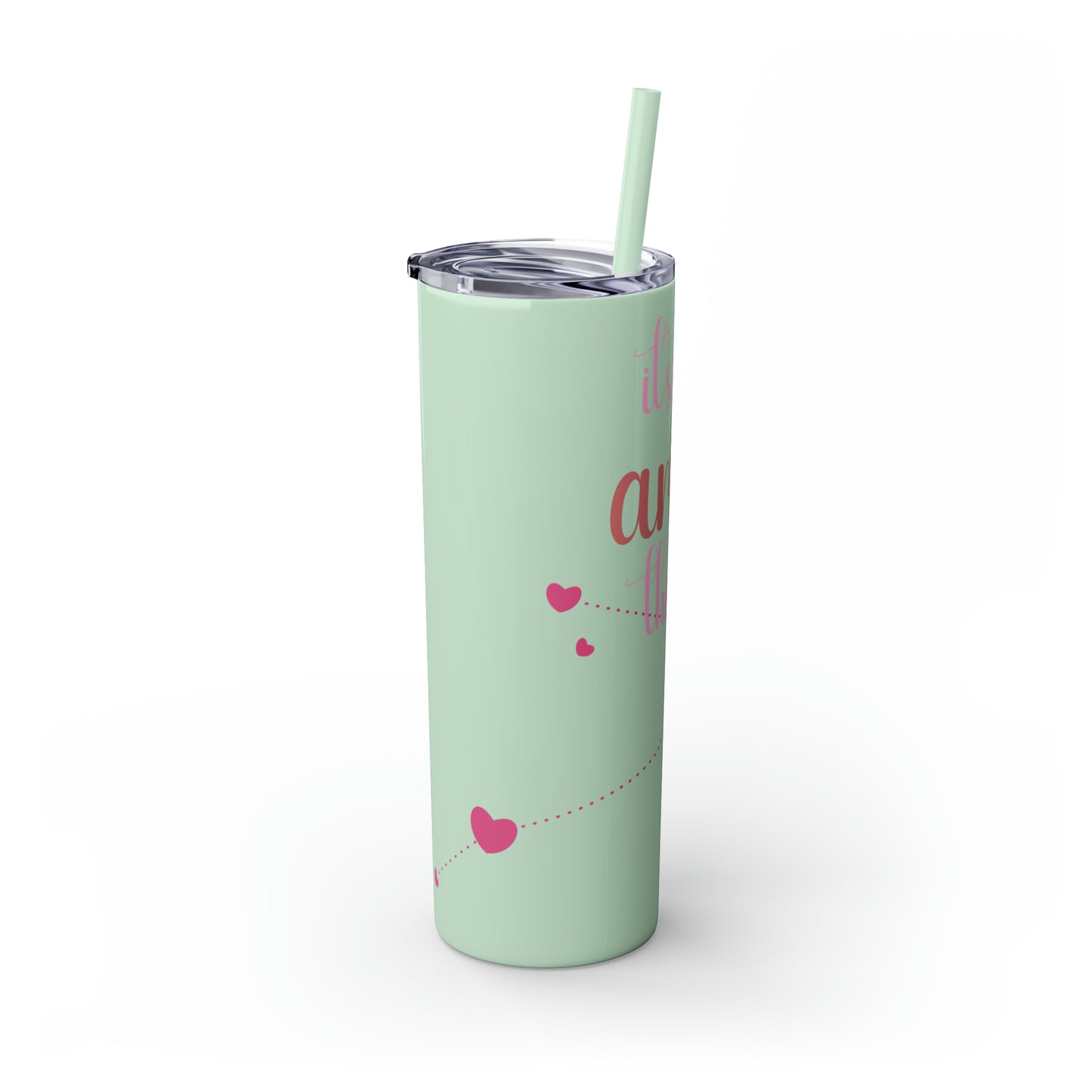 Skinny Tumbler with Straw, 20oz | Aries